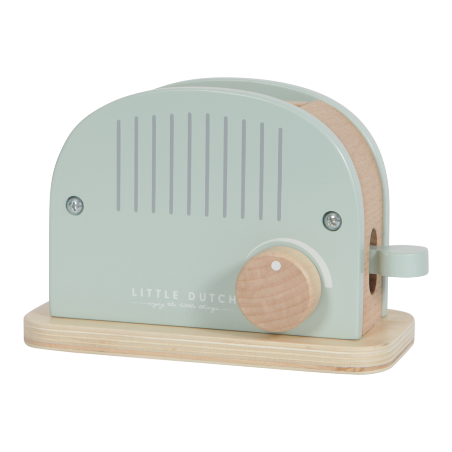 Little Dutch Wooden toaster set - 10 pcs LD4461
