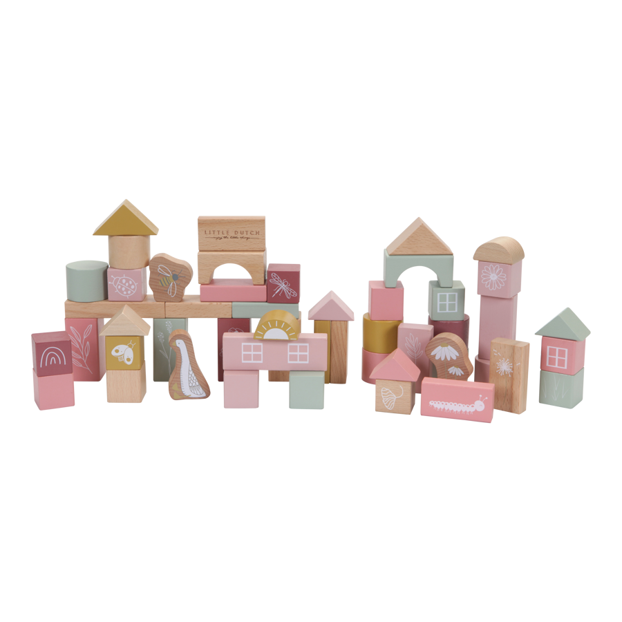 Little Dutch Building Blocks pink LD7018