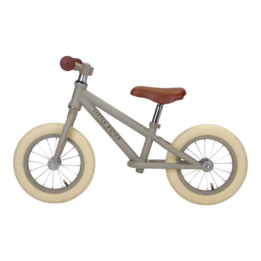 Little Dutch Balance Bike Matt Olive 8002
