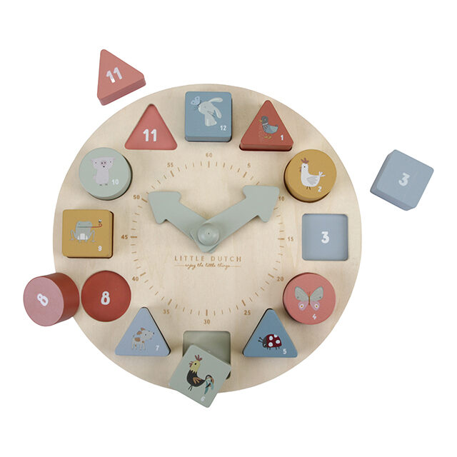 Little Dutch Puzzle Clock LD7063