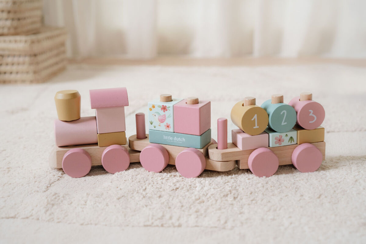 Little Dutch Stacking Train Fairy Garden FSC 7354