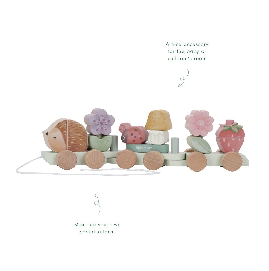 Little Dutch Stacking Train Fairy Garden FSC 7354