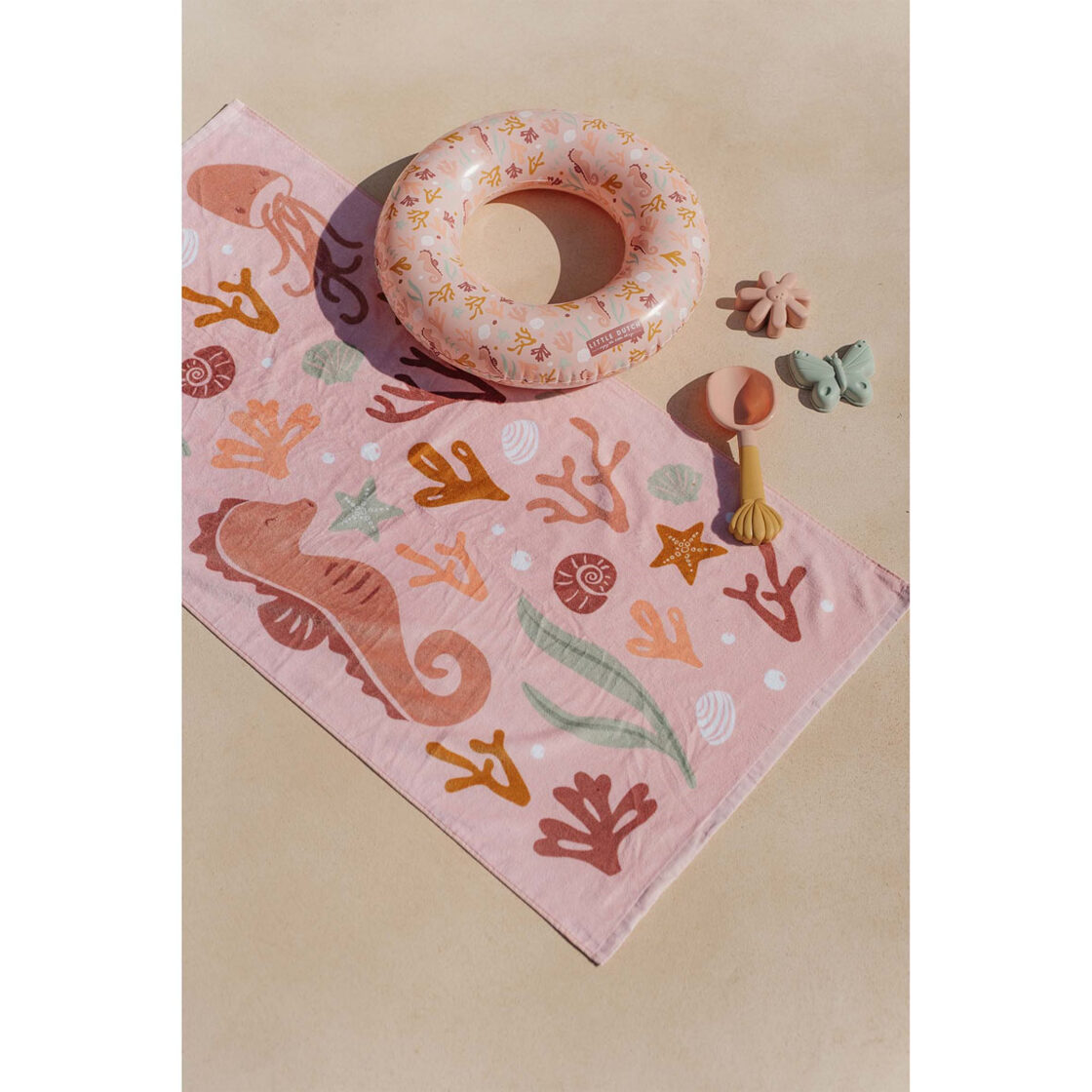 Little Dutch Swim Ring Ocean Dreams Pink 2012317
