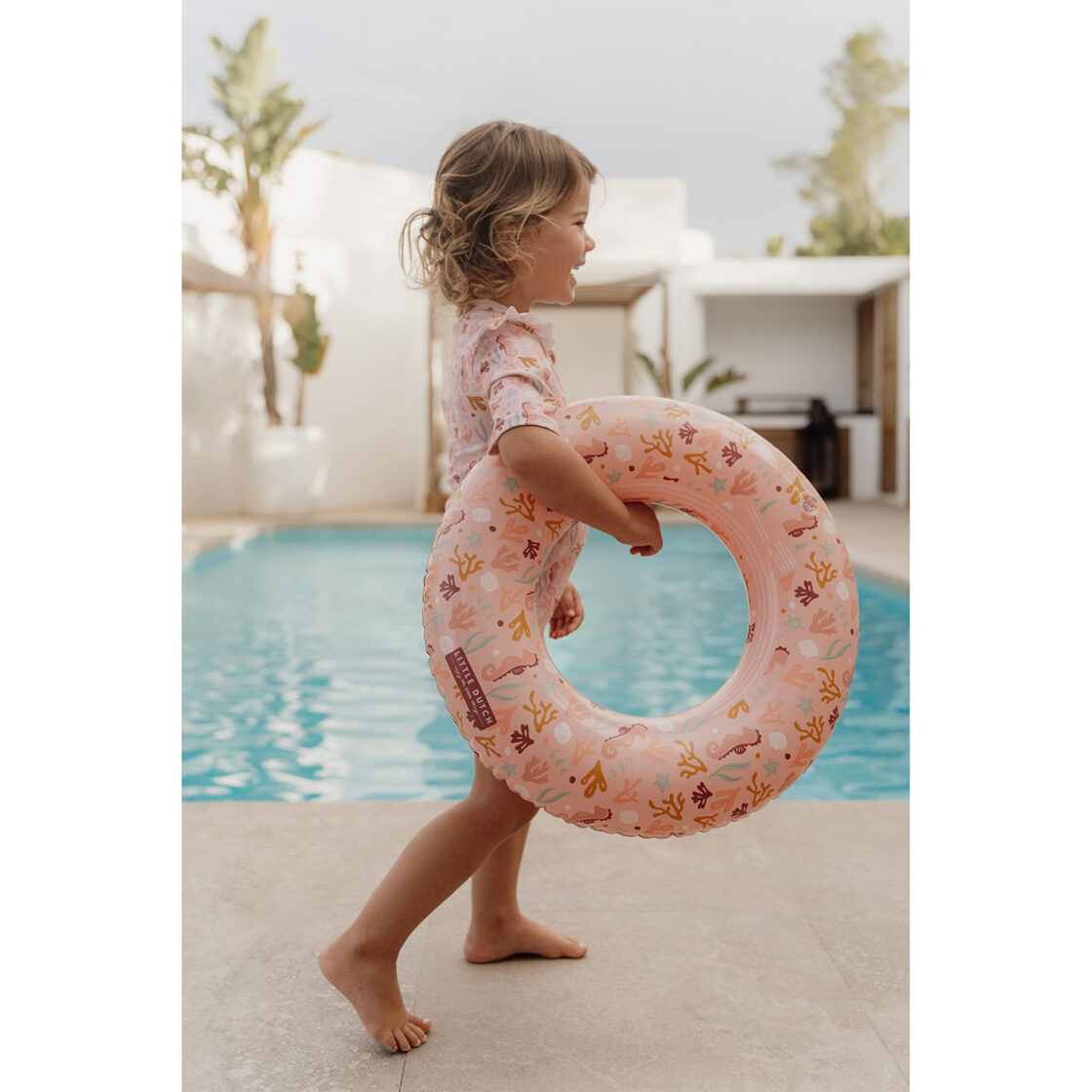Little Dutch Swim Ring Ocean Dreams Pink 2012317
