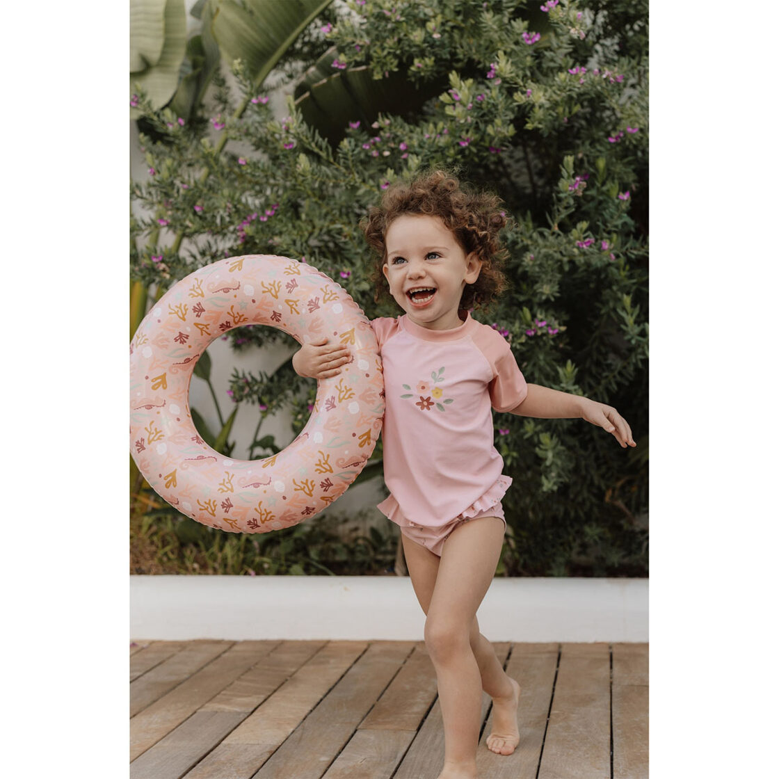 Little Dutch Swim Ring Ocean Dreams Pink 2012317