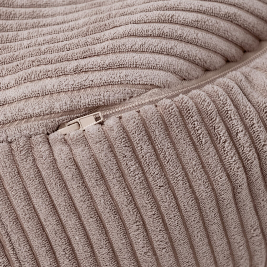 PLUSH NEST Huggy Bear Armchair, 68x45, beige, corduroy