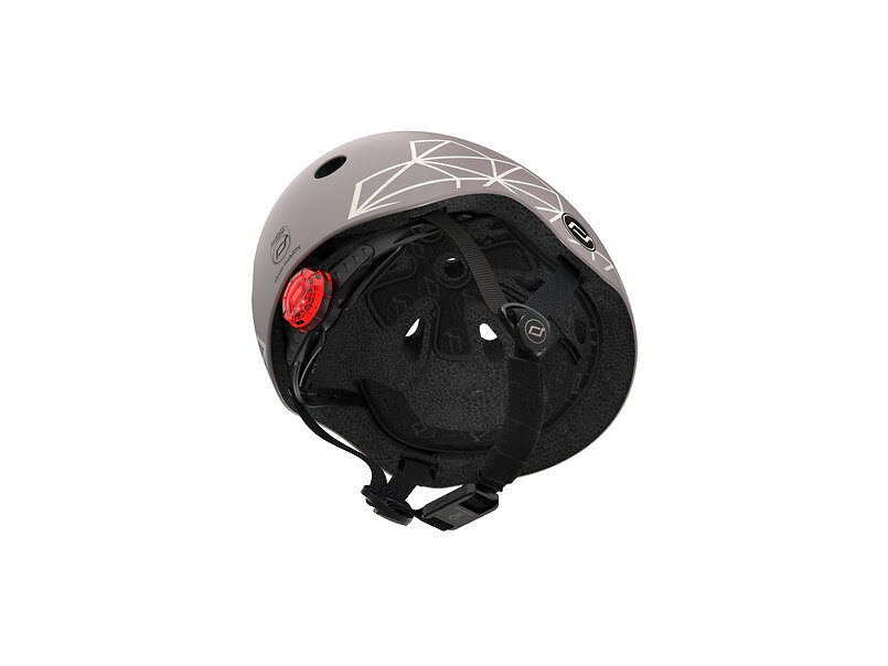 Scoot and Ride Helmets Brownlines XX-S
