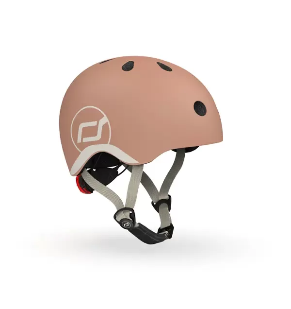 Scoot and Ride Helmet Mocha XXS-S