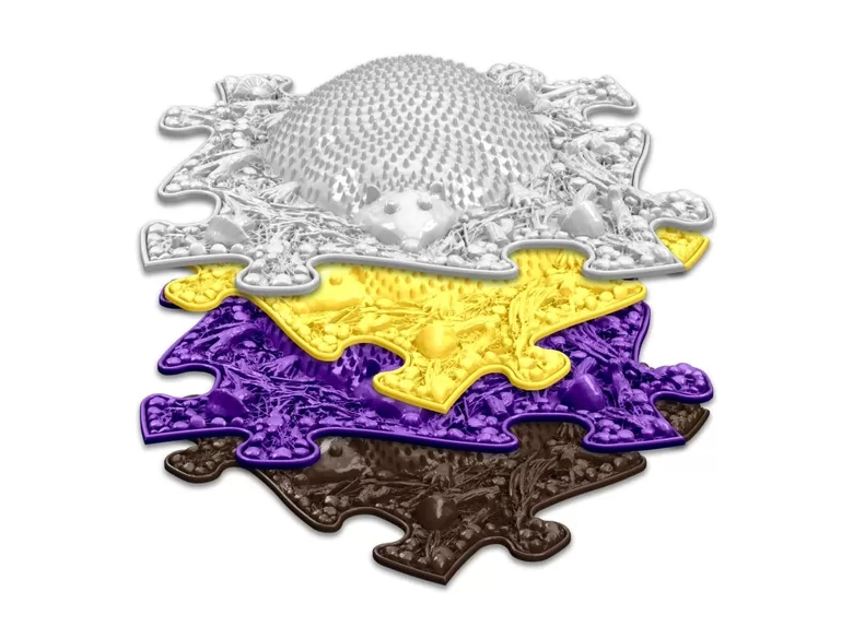 MUFFIK Ортопедический коврик - Ежик твердый