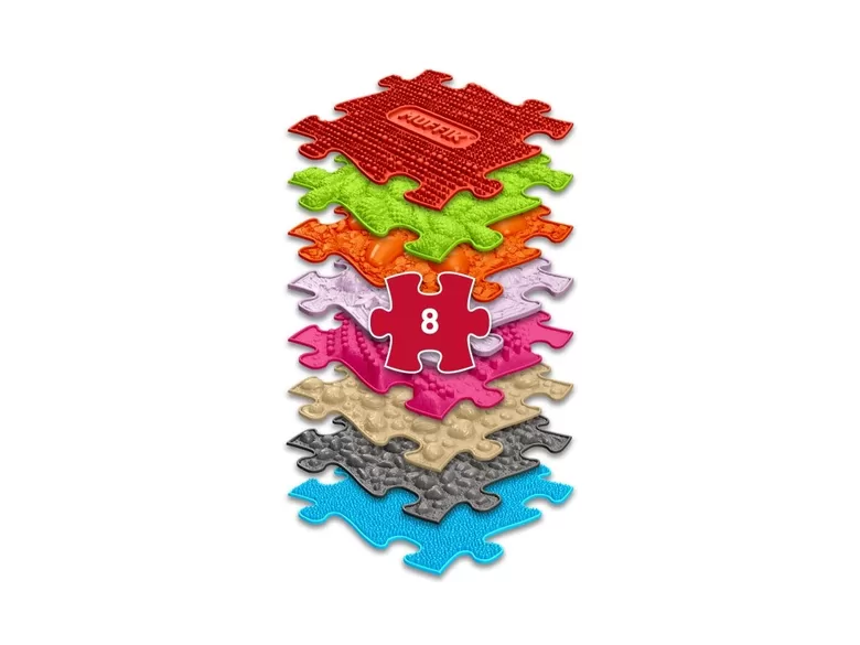 MUFFIK Set of orthopedic mats - Medium 1 set, variant A (8 pieces)