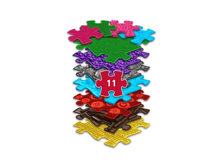 MUFFIK Set of orthopedic floors - Medium 2 set, variant A (11 Pieces)