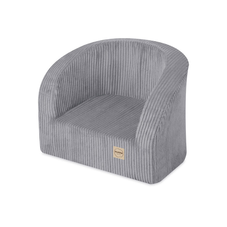 PLUSH NEST Seat, premium gray corduroy