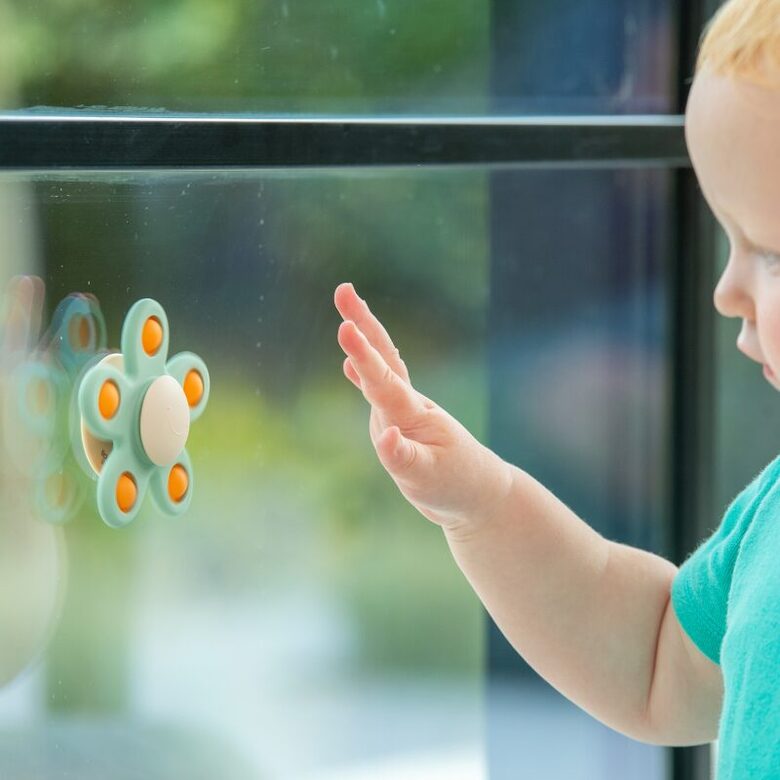 Montessori SiliSoft Flower Spinner (Neutral)