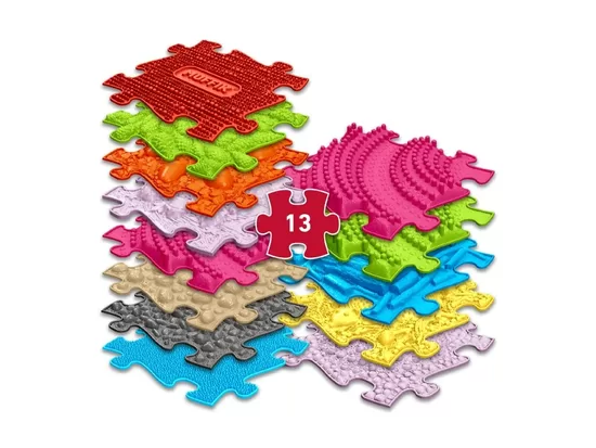 MUFFIK Set of orthopedic floors - Huge 1 set, variant A (13 Pieces)
