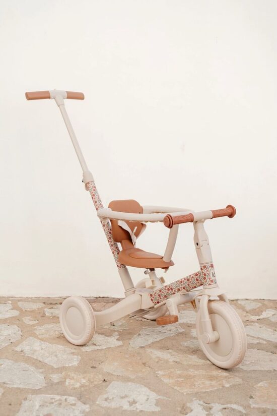 Little Dutch 4 in 1 Trycicle with Pushbar Sunny Flower