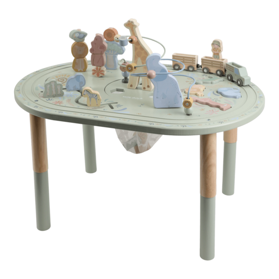 Little Dutch Activity Table XL Safari Friends FSC 7441 7441