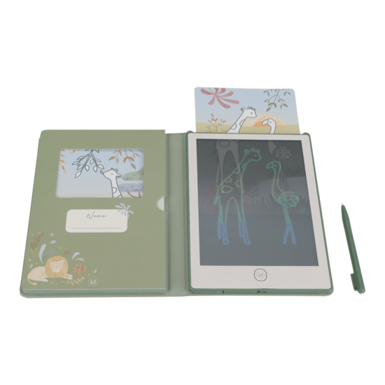 Little Dutch Drawing Tablet digital Safari Friends Green 7491