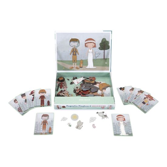 Little Dutch Magnetic Playboard Jim & Rosa FSC 4776
