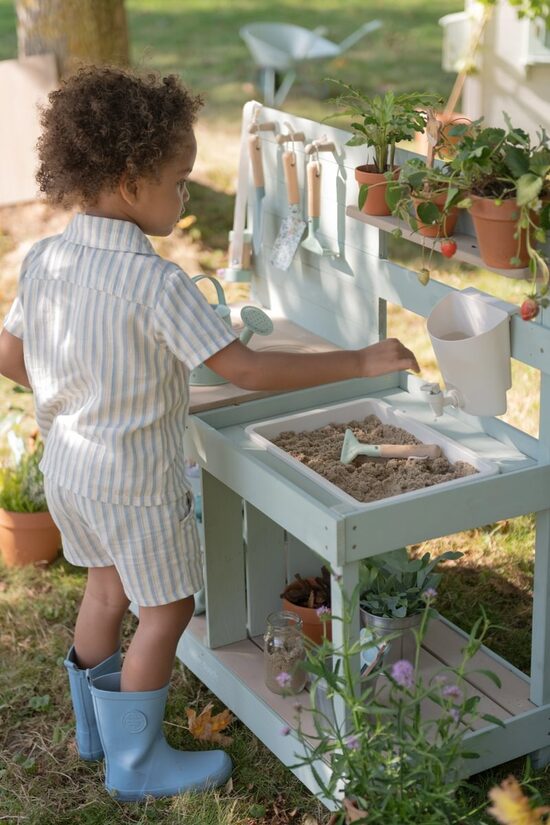 Little Dutch Outdoor Kitchen Green FSC wood 9128