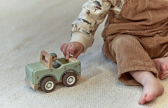 Little Dutch Wooden Safari Car FSC 7484