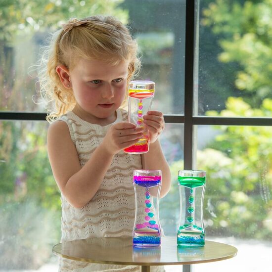 Montessori Sensory Dual Rainbow Cascade