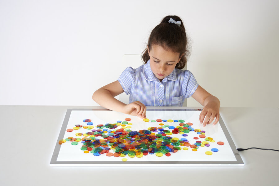 Montessori Translucent Colour Counters