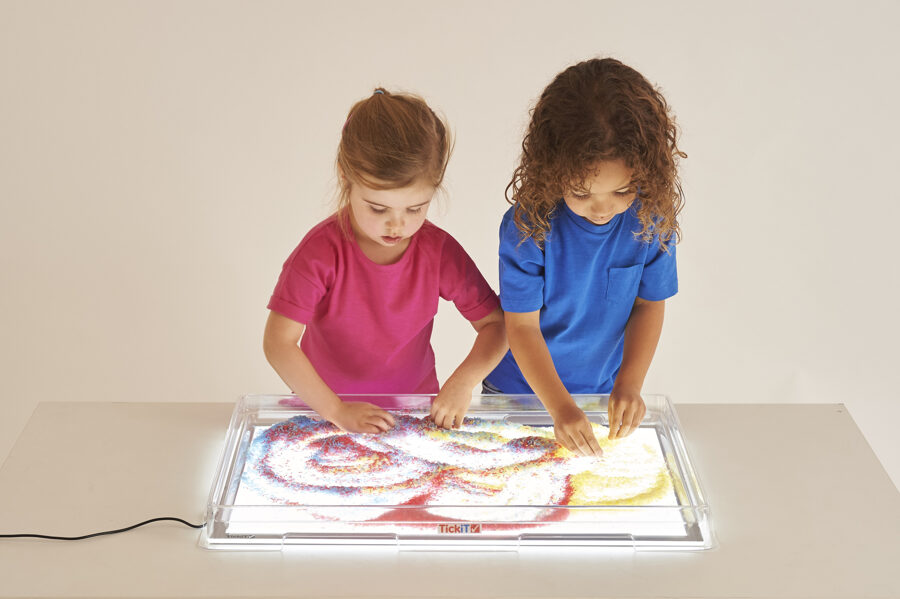 Montessori A2 Light Panel with Cover
