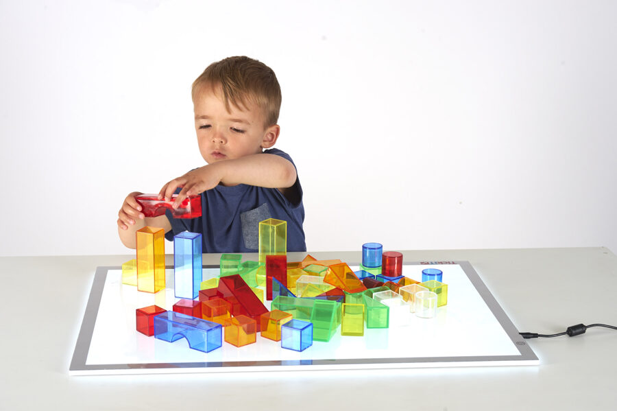 Montessori Translucent Colour Blocks