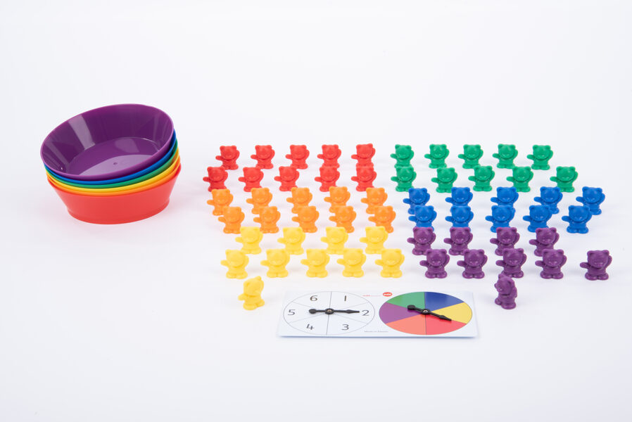Montessori Sorting Bears with Matching Bowls