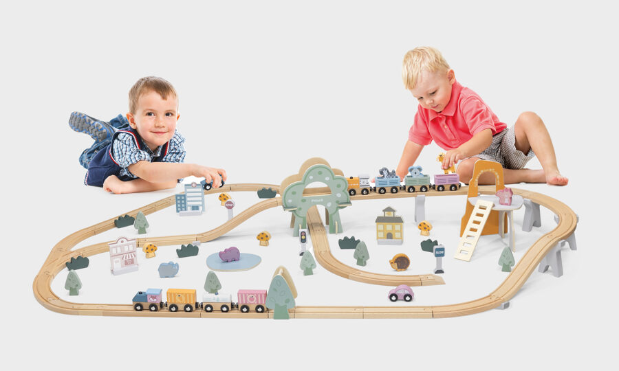 Montessori Train Set