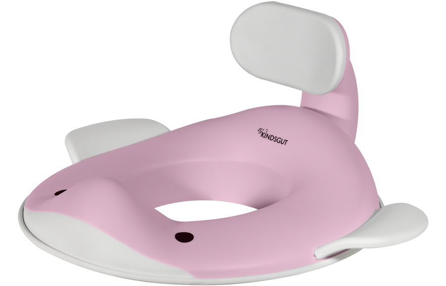 Kindsgut Toilet attachment whale pale pink