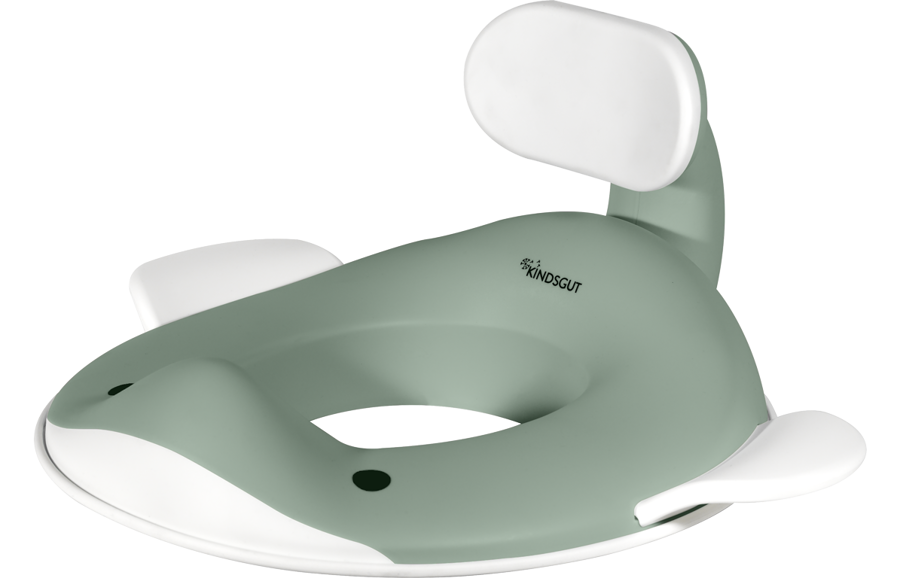 Kindsgut Toilet attachment whale pistachio