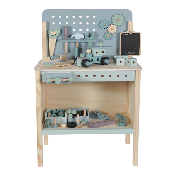 Little Dutch Wooden toy workbench with toolbelt 4448