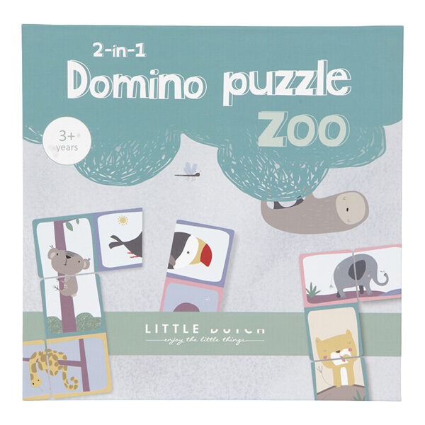 Little Dutch Domino puzzle - Zoo 4449