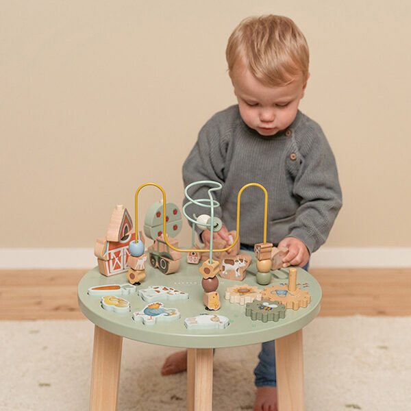 Little Dutch Activity table Little Farm FSC 7141