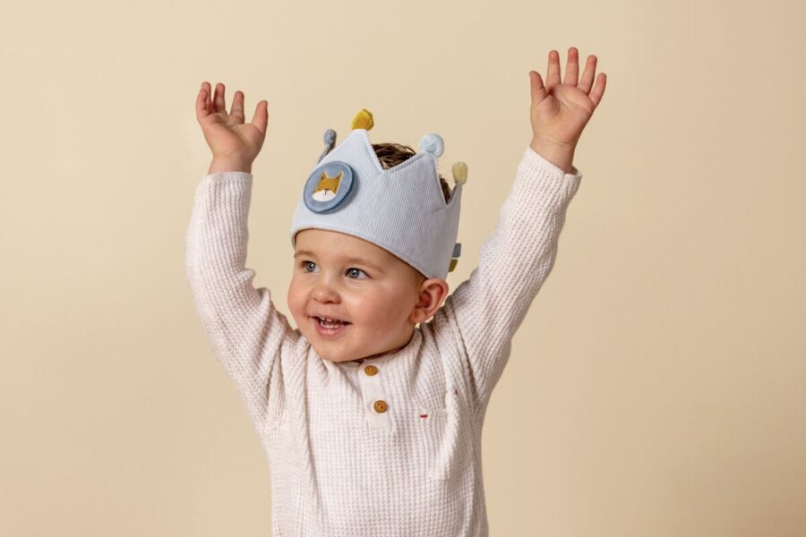 Little Dutch Birthday Crown with Numbers Blue 4516