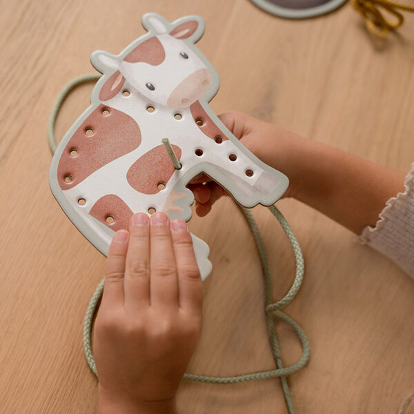 Little Dutch Lacing Cards Little Farm 125605