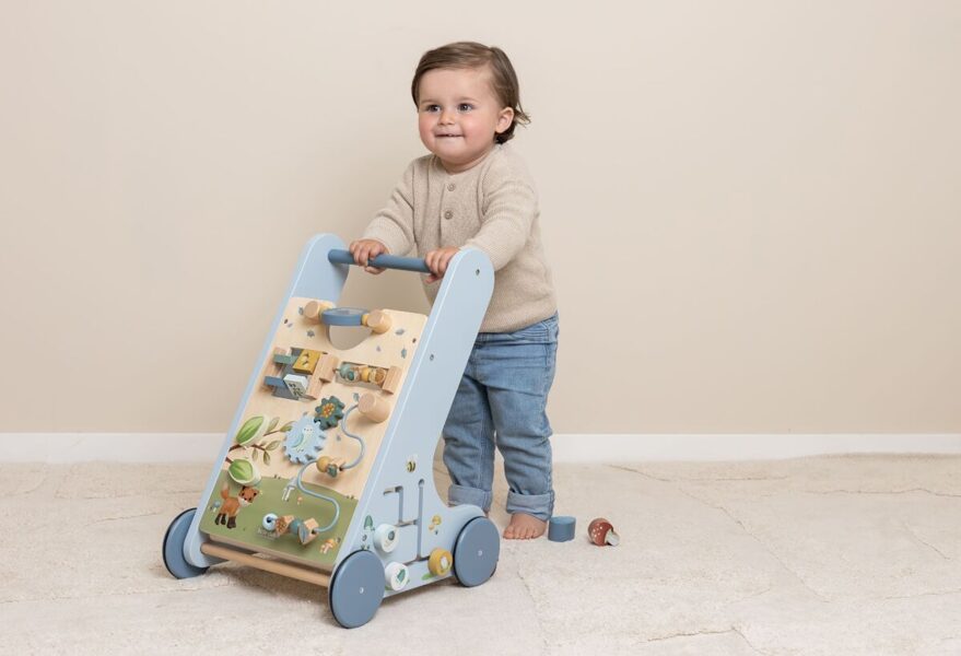 Little Dutch Multi-activity Baby Walker Forest Friends FSC wood 7232