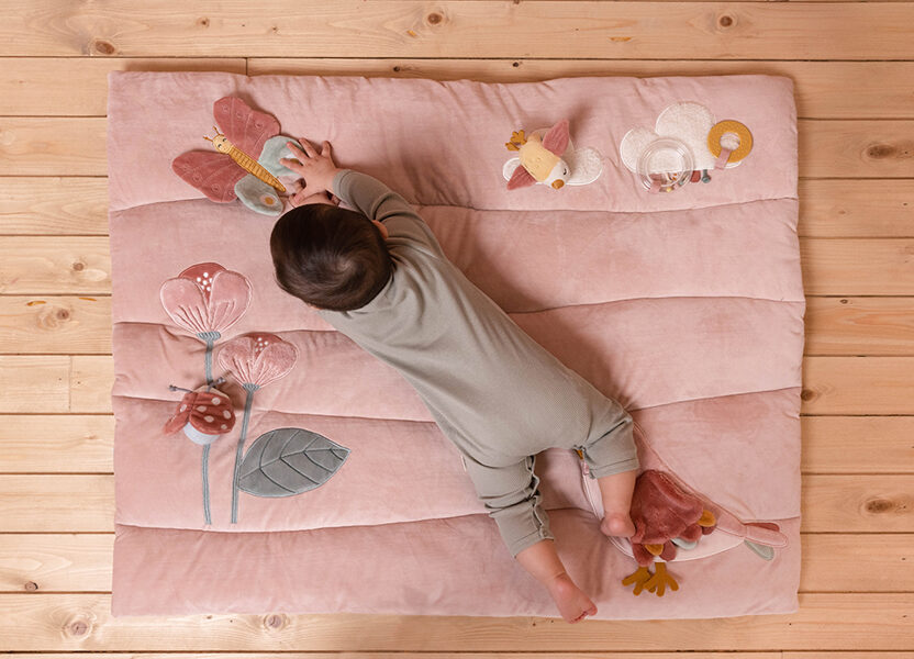 Little Dutch Playpen Mat Flowers & Butterflies 80x100 cm 8708
