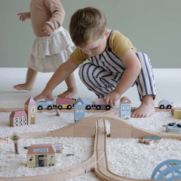 Little Dutch Railway Collection - Traintrack city 4487
