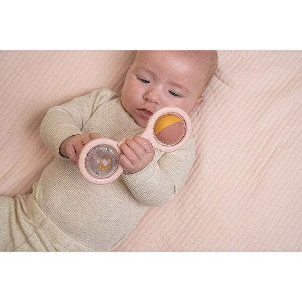Little Dutch Rattle toy with balls Pink 2012283