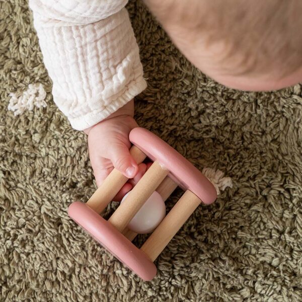 Little Dutch Roller rattle Pink 7009