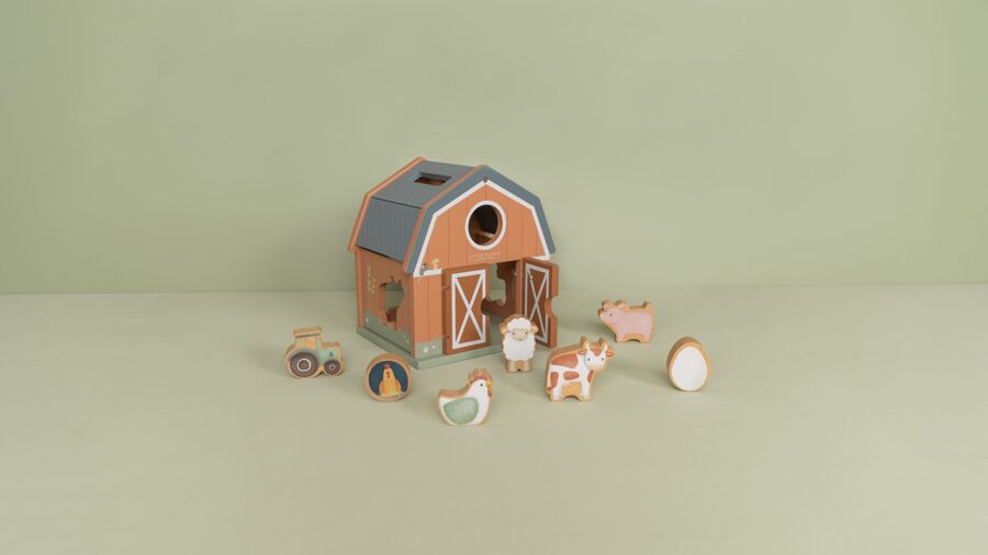 Little Dutch Shape Sorter Little Farm FSC 7147