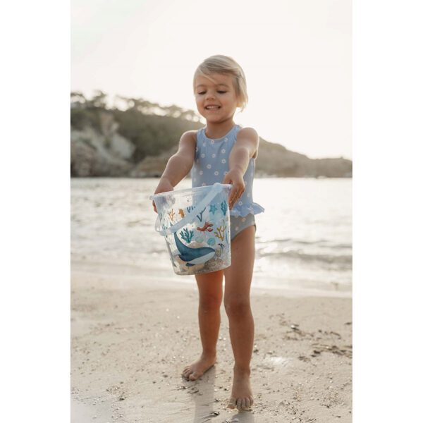 Little Dutch Shell Bucket Ocean Dreams Blue 2012399