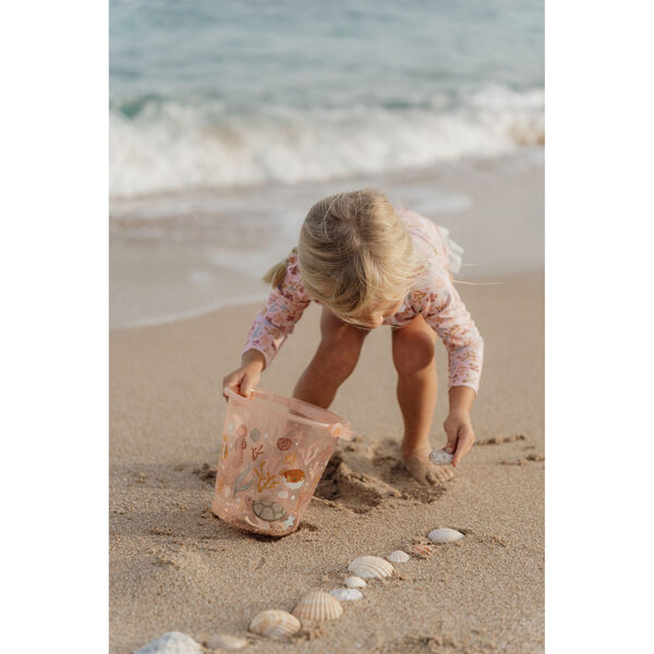 Little Dutch Shell Bucket Ocean Dreams Pink 2012400