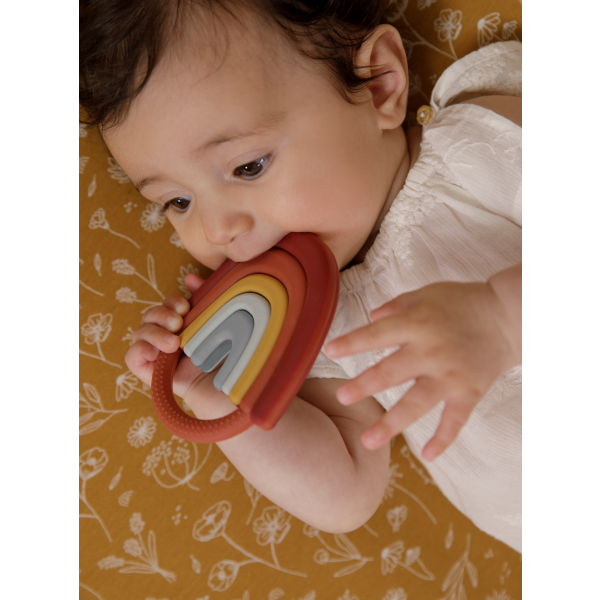Little Dutch Silicone Rainbow Teether 2005438