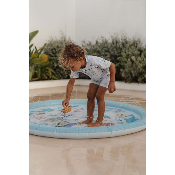 Little Dutch Sprinkler Mat Ocean Dreams Blue 2012395