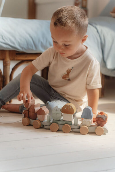 Little Dutch Stacking Train Squirrel Forest Friends FSC 7235