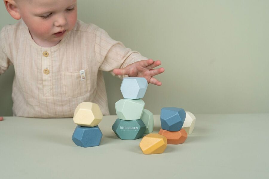 Little Dutch Stacking rocks Forest Friends FSC 7252