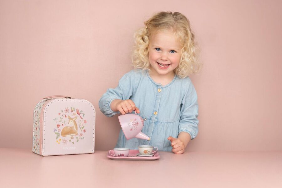 Little Dutch Tea Set In Suitcase Fairy Garden 2013746